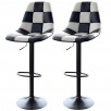 black_white_checkered_racing_chair_bar_stool_seat.jpg