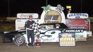 Brian Morgran earned his first win at East Bay Raceway Park.