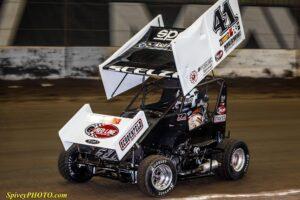 Dominic Scelzi racing at the Tulsa Shootout will join his younger brother in A-Feature competition on Saturday night. (Shootout / Spivey)
