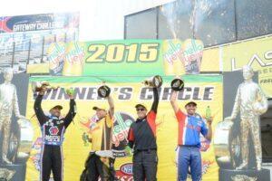 2015 NHRA winners at Gateway Motorsports Park