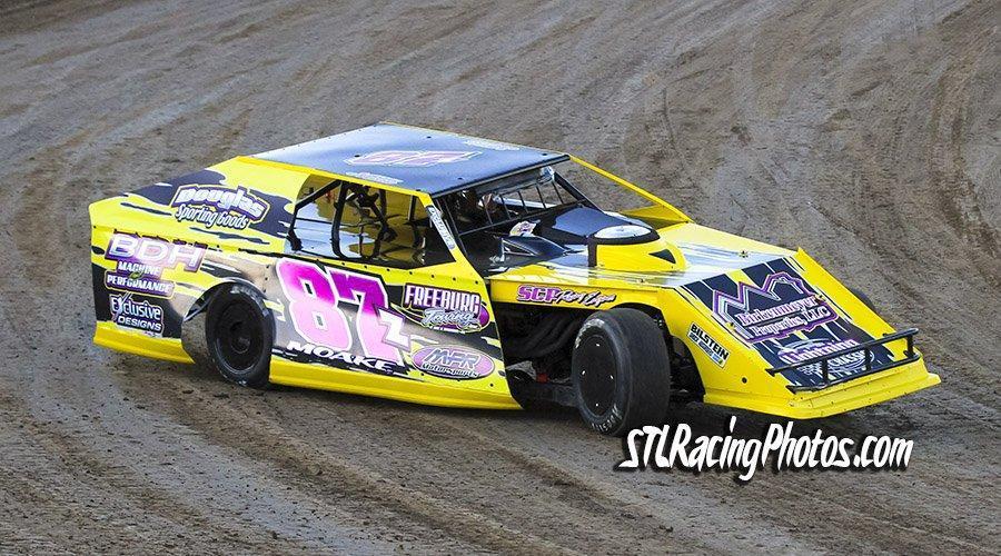 Zeb Moake at Federated Auto Parts Raceway at I-55 on March 26th, 2016.