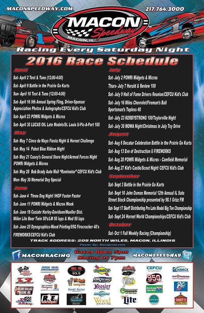 2016 Poster Race Print