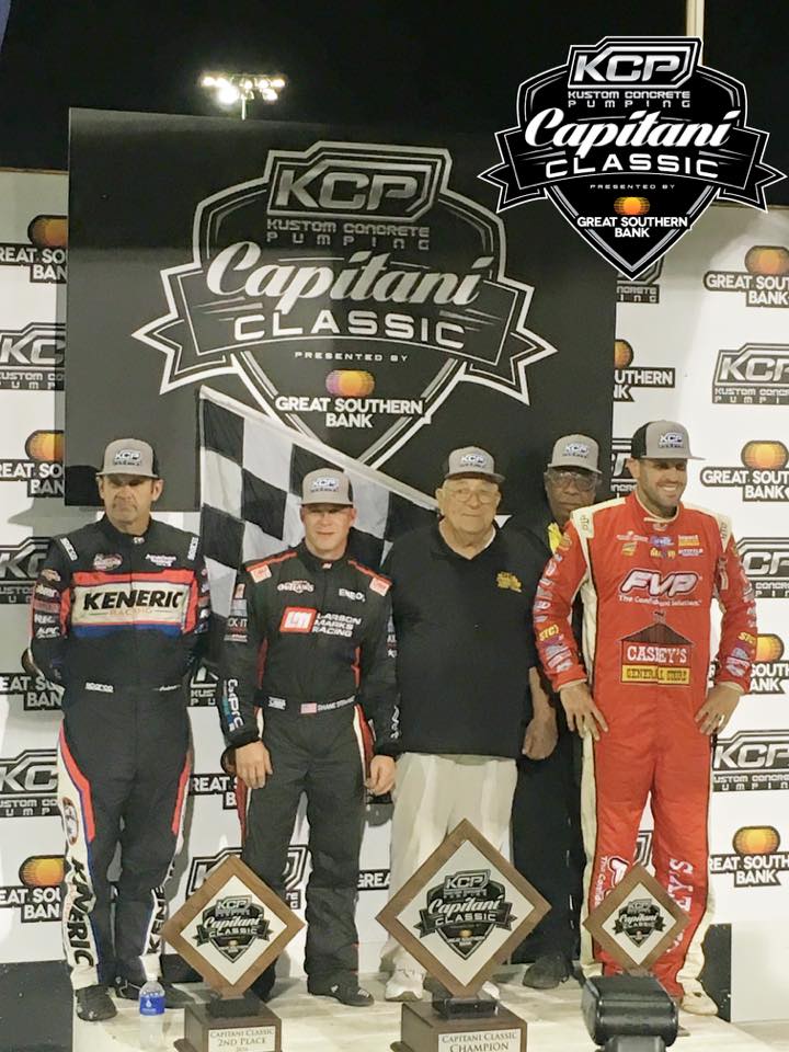 Shane Stewart bested Kerry Madsen and Brian Brown at Sunday's 5th Annual KCP Capitani Classic (Joanne Cram Photo)