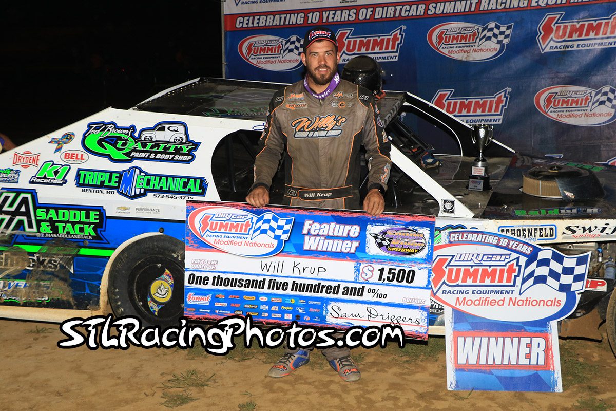 Will Krup takes dominating Summit Modified Nationals win at Spoon River