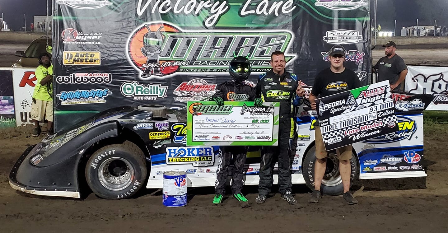 Brian Shirley Takes Mars Win At Peoria Speedway Stlracing Com
