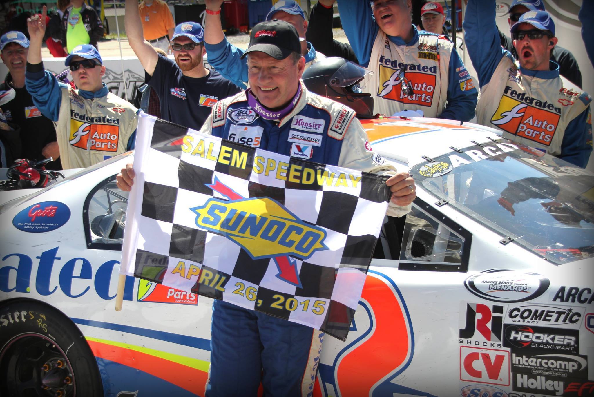 Ken Schrader will return to the site of his last ARCA win to compete in a Street Stock at Salem Speedway (ARCA Photo)